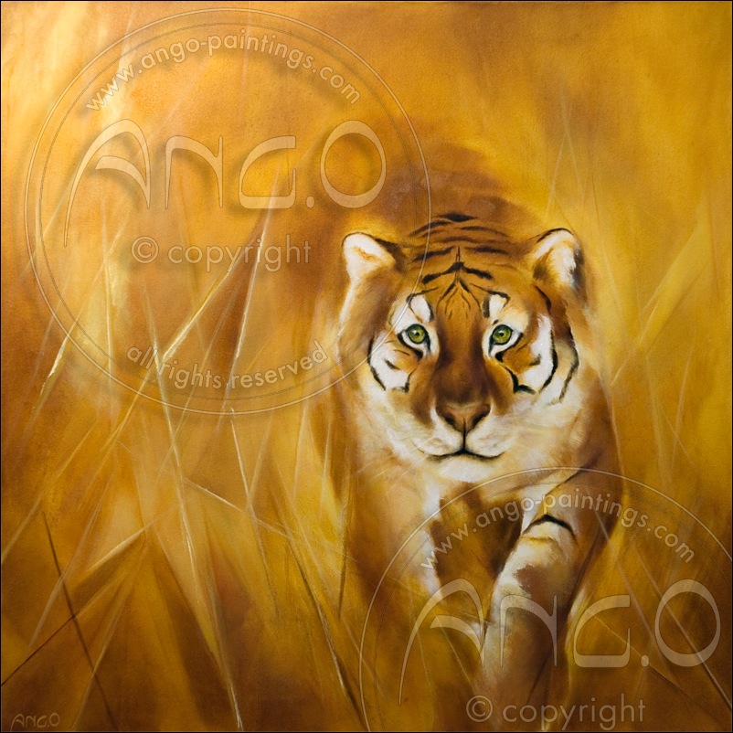 tiger painting