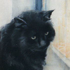 Animal paintings : Cat painting