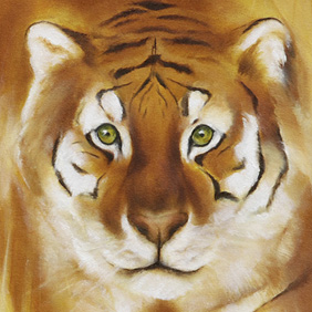 Animal paintings : Tiger painting